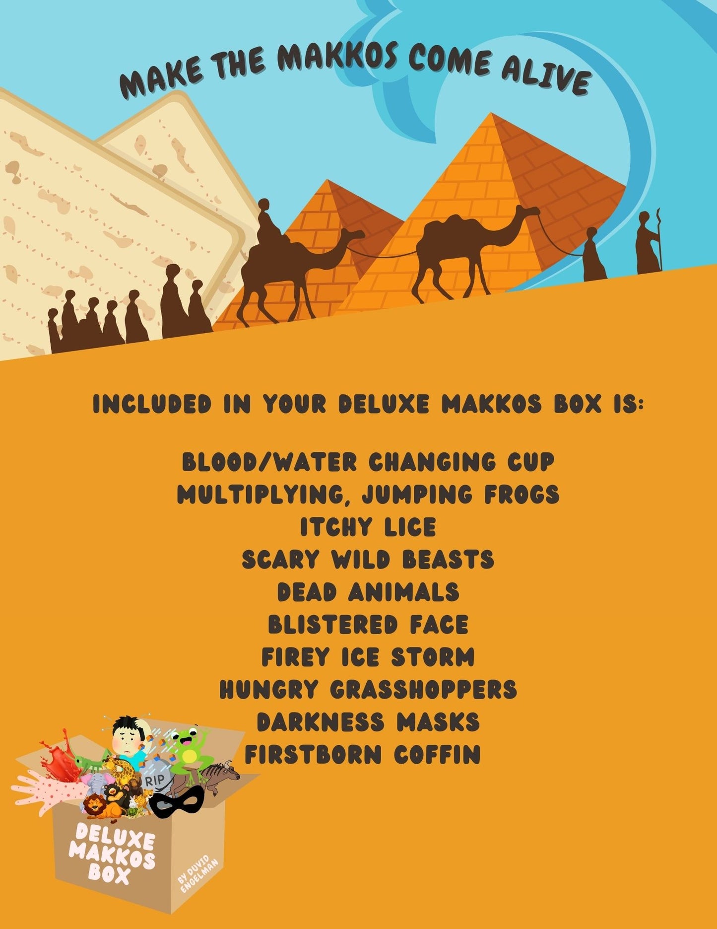 Deluxe Makkos Box – Complete Ten Makkos Toy Set